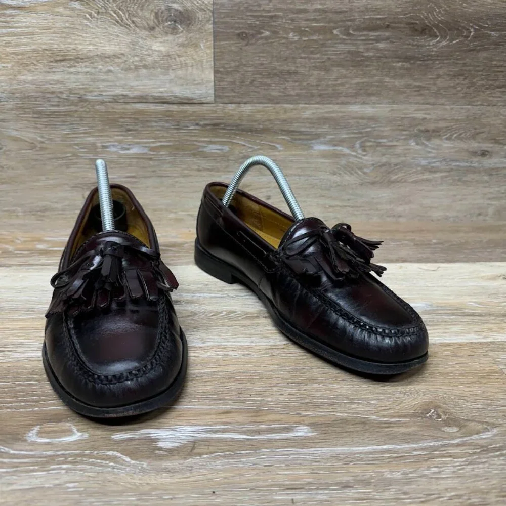 Cole Haan Men's Pinch Shawl  Burgundy Loafer Men's Size 8